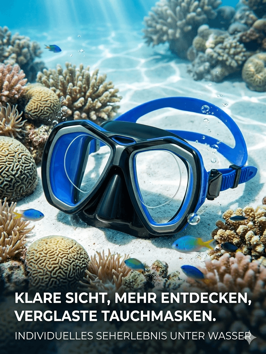 Tauchmaskenverglasung